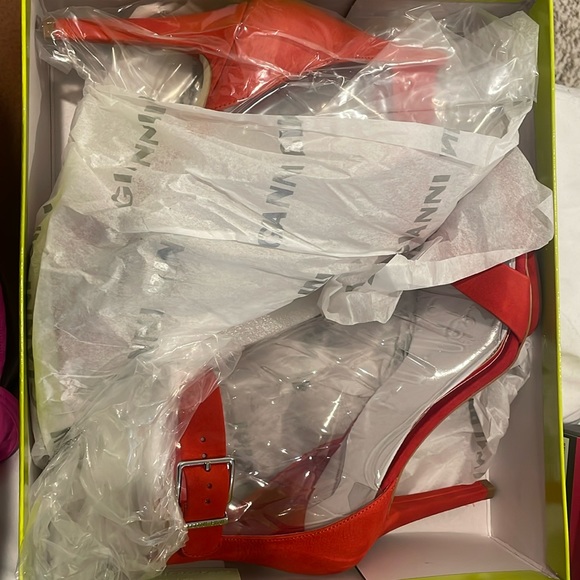 Gianni Bini Shoes - Gianni Bini Lizette Red Suede Heels